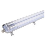 Bemko kit de r�glette led �tanche double ip65 + 2 tubes t8 120cm 18w - blanc neutre 4000k - 5500k