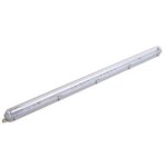 Optonica kit de rglette led tanche + tube non led 120cm t8 18w - blanc neutre 4000k - 5500k