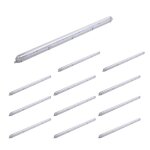 Optonica kit de rglette led tanche + tube non led 120cm t8 18w (pack de 12) - blanc neutre 4000k - ...
