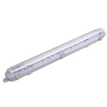 Optonica kit de rglette led tanche + tube non led 60cm t8 9w - blanc froid 6000k - 8000k