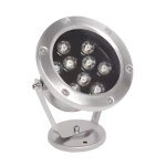 Tsong spot ext�rieur orientable 12w ip68 dc24v - blanc neutre 4000k - 5500k
