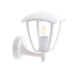 Optonica lanterne murale extrieure blanche pour ampoule e27