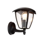 Optonica lanterne murale extrieure noire pour ampoule e27