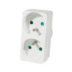 Fomax multiprise sans fil duplite 2g 16a blanc