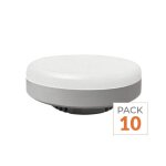 Optonica ampoule led gx53 7w (pack de 10) - blanc froid 6000k - 8000k