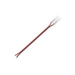 Optonica connecteur avec fil pour ruban led cob 10mm