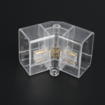 Optonica connecteur en v pour luminaire hexagonal