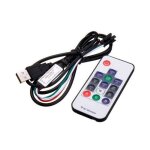 Optonica contr�leur & t�l�commande pour ruban digital 5v rgb