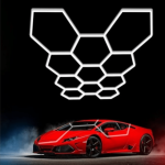 Optonica kit 11 �clairages led hexagonal 385w - 120lm / w - blanc froid 6000k - 8000k