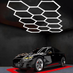 Optonica kit 14 �clairages led hexagonal 456w - 120lm / w - blanc froid 6000k - 8000k