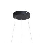 Optonica kit de suspension pour plafonnier - noir