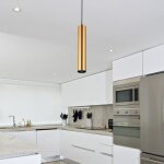 Optonica luminaire suspendu gu10 ip20 30cm dor