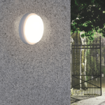 Optonica plafonnier led 8w blanc rond ip65 - blanc chaud 2300k - 3500k