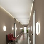 Optonica plafonnier led rond 12w - blanc chaud 2300k - 3500k