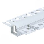 Optonica profil aluminium flexible 2m cache opaque blanc