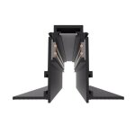 Optonica rail magn�tique encastr� 48v 1m noir pour enduit