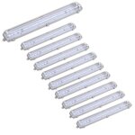 Optonica rglette tanche double pour tube led t8 150cm ip65 (boitier vide) (pack de 10)