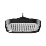 Optonica suspension industrielle highbay ufo 150w carr� ip65 - blanc froid 6000k - 8000k