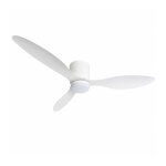 Optonica ventilateur de plafond led 18w cct blanc avec t�l�commande �107cm