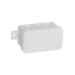 Orno boite de d�rivation en saillie 8 entr�es 80x45x41 mm - blanc