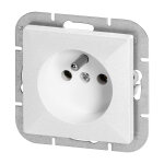 Orno prise encastr�e 2p + t 16a 250v - blanc
