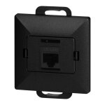 Orno prise internet rj45 cat. 6 encastr�e - noir