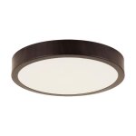 Struhm plafonnier led 24w bois wengé 38cm - blanc neutre 4000k - 5500k Struhm plafonnier led 24w bois wengé 38cm - blanc neutre 4000k - 5500k