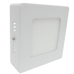 Silamp plafonnier led carr 6w 220v - blanc froid 6000k - 8000k