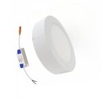 Silamp plafonnier led rond 12w blanc cct - 3000k / 4000k / 6500k