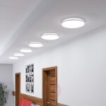 Optonica plafonnier led rond 18w - blanc neutre 4000k - 5500k