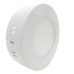 Silamp plafonnier led rond 6w blanc cct - 3000k / 4000k / 6500k