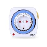 Elektro3 programmateur journalier mécanique compact 230v 16a 3500w Elektro3 programmateur journalier mécanique compact 230v 16a 3500w