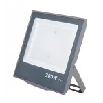 Silamp projecteur extrieur gris 200w ip65 - blanc chaud 2300k - 3500k