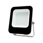Silamp projecteur extrieur led 30w ip65 noir - blanc neutre 4000k - 5500k