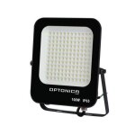 Optonica projecteur led extrieur smd 100w ip65 noir - blanc froid 6000k - 8000k
