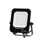 Optonica projecteur led ext�rieur smd 20w ip65 noir - blanc froid 6000k - 8000k