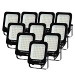 Optonica projecteur led extrieur smd 30w ip65 noir (pack de 10) - blanc neutre 4000k - 5500k