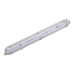Optonica rglette tanche pour tube led t8 60cm ip65 (boitier vide)