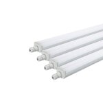 Silamp rglette led tanche 120cm 36w ip65 interconnectable (pack de 4) - blanc froid 6000k - 8000k