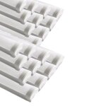 Silamp rglette led tanche 120cm 36w ip65 (pack de 20) - blanc froid 6000k - 8000k