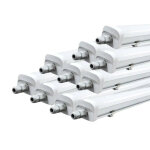 Silumen rglette led tanche 60cm 15w ip66 120lm / w (pack de 10) - blanc froid 6000k - 8000k