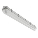 Silamp rglette led tanche pour tube led t8 120cm ip65 (botier vide)
