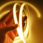 Optonica ruban led cob 288led / m milky 50m 220v - blanc neutre 4000k - 5500k