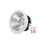 Silamp ampoule led 20w ar111 cob rond (pack de 10) - blanc froid 6000k - 8000k