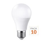 Silamp ampoule led e27 12w 220v a60 180� (pack de 10) - blanc froid 6000k - 8000k