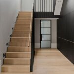 Silamp balise led saillie 3w 220v 120� rond noir ip44 pour escalier - blanc chaud 2300k - 3500k