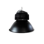 Silamp cloche led industrielle 200w 120 noir - blanc froid 6000k - 8000k