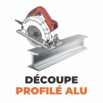 Silamp d�coupe profil� aluminium sur - mesure
