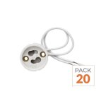Silamp douille gu10 (pack de 20)