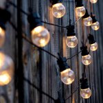 Silamp guirlande guinguette led 10m ip44 pour 10 ampoules e27 (non fournies)